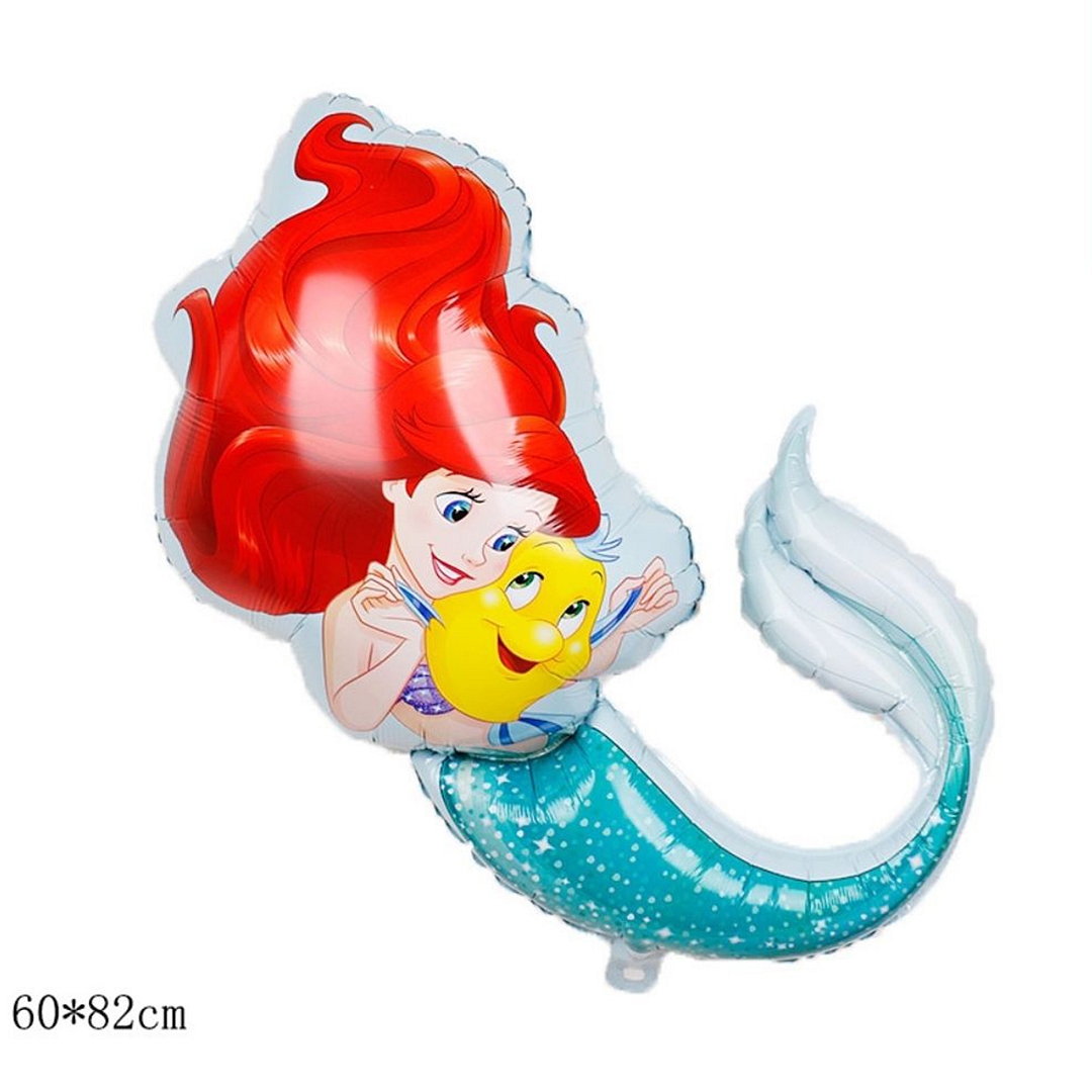 20 Ariel The Little Mermaid Sitter Foil Balloon